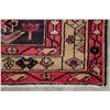Image 6 : A WOOL HAND KNOTTED HALLWAY RUG RUNNER.