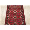 Image 3 : A WOOL HAND KNOTTED BALOUCH ORIENTAL AREA RUG.