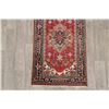 Image 5 : A WOOL HAND KNOTTED SERAPI ORIENTAL RUG RUNNER.