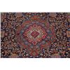 Image 4 : A WOOL HAND KNOTTED KASHMAR ORIENTAL AREA RUG.