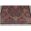Image 5 : A WOOL HAND KNOTTED KASHMAR ORIENTAL AREA RUG.