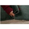 Image 12 : A WOOL HAND KNOTTED GABBEH AREA RUG.