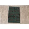 Image 2 : A WOOL HAND KNOTTED GABBEH AREA RUG.
