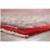 Image 11 : A WOOL HAND KNOTTED FLORAL ORIENTAL AREA RUG.