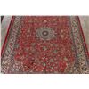 Image 3 : A WOOL HAND KNOTTED FLORAL ORIENTAL AREA RUG.