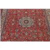 Image 4 : A WOOL HAND KNOTTED FLORAL ORIENTAL AREA RUG.