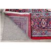 Image 10 : A WOOL HAND KNOTTED FLORAL ORIENTAL AREA RUG.