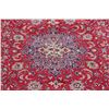 Image 4 : A WOOL HAND KNOTTED FLORAL ORIENTAL AREA RUG.