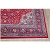 Image 6 : A WOOL HAND KNOTTED FLORAL ORIENTAL AREA RUG.