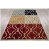 Image 5 : A WOOL HAND KNOTTED TURKISH AREA RUG.