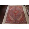 Image 2 : A WOOL HAND KNOTTED ORIENTAL AREA RUG.