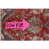 Image 7 : A WOOL HAND KNOTTED FLORAL ORIENTAL AREA RUG.