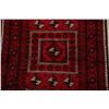 Image 4 : A WOOL HAND KNOTTED NOMADIC ORIENTAL AREA RUG.