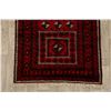 Image 5 : A WOOL HAND KNOTTED NOMADIC ORIENTAL AREA RUG.