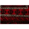 Image 7 : A WOOL HAND KNOTTED NOMADIC ORIENTAL AREA RUG.