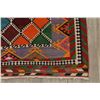 Image 7 : A WOVEN HAND KNOTTED KASHKOLI AREA KILIM.