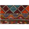 Image 8 : A WOVEN HAND KNOTTED KASHKOLI AREA KILIM.