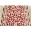 Image 3 : A WOOL HAND KNOTTED FLORAL TURKISH AREA RUG.