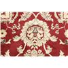 Image 7 : A WOOL HAND KNOTTED FLORAL TURKISH AREA RUG.