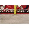 Image 11 : A WOOL HAND KNOTTED ORIENTAL AREA RUG.