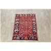Image 2 : A WOOL HAND KNOTTED ORIENTAL AREA RUG.