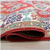 Image 9 : A WOOL HAND KNOTTED KAZAK ORIENTAL AREA RUG.