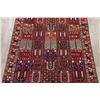 Image 3 : A WOOL HAND KNOTTED ORIENTAL AREA RUG.