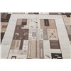 Image 12 : A WOOL HAND KNOTTED PICTORIAL AREA RUG.