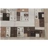 Image 6 : A WOOL HAND KNOTTED PICTORIAL AREA RUG.