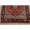 Image 5 : A WOOL HAND KNOTTED SERAPI ORIENTAL AREA RUG.