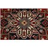Image 7 : A WOOL HAND KNOTTED SERAPI ORIENTAL AREA RUG.