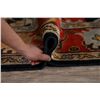 Image 12 : A WOOL HAND KNOTTED ORIENTAL AREA RUG.