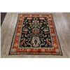 Image 2 : A WOOL HAND KNOTTED ORIENTAL AREA RUG.