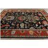 Image 9 : A WOOL HAND KNOTTED ORIENTAL AREA RUG.