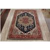 Image 2 : A WOOL HAND KNOTTED SERAPI ORIENTAL AREA RUG.