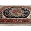 Image 9 : A WOOL HAND KNOTTED SERAPI ORIENTAL AREA RUG.