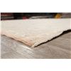 Image 11 : A WOOL HAND KNOTTED FLORAL OUSHAK AREA RUG.