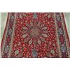 Image 3 : A WOOL HAND KNOTTED FLORAL ORIENTAL AREA RUG.