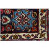 Image 7 : A WOOL HAND KNOTTED FLORAL ORIENTAL AREA RUG.