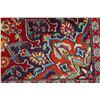 Image 8 : A WOOL HAND KNOTTED FLORAL ORIENTAL AREA RUG.