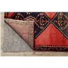 Image 10 : A WOOL HAND KNOTTED ORIENTAL AREA RUG.