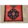 Image 5 : A WOOL HAND KNOTTED ORIENTAL AREA RUG.