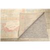 Image 10 : A WOOL HAND KNOTTED OUSHAK ORIENTAL AREA RUG.