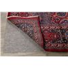 Image 10 : A WOOL HAND KNOTTED FLORAL ORIENTAL AREA RUG.