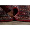 Image 12 : A WOOL HAND KNOTTED FLORAL ORIENTAL AREA RUG.