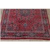 Image 5 : A WOOL HAND KNOTTED FLORAL ORIENTAL AREA RUG.