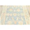 Image 3 : A WOOL HAND KNOTTED FLORAL TURKISH AREA RUG.
