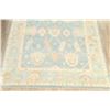 Image 5 : A WOOL HAND KNOTTED FLORAL TURKISH AREA RUG.
