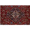 Image 4 : A WOOL HAND KNOTTED FLORAL ORIENTAL AREA RUG.