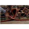 Image 12 : A WOOL HAND KNOTTED SERAPI ORIENTAL AREA RUG.